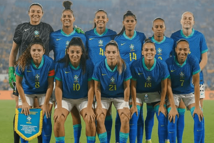 Not Cias Sele O Brasileira Feminina De Futebol Sobe Para Posi O