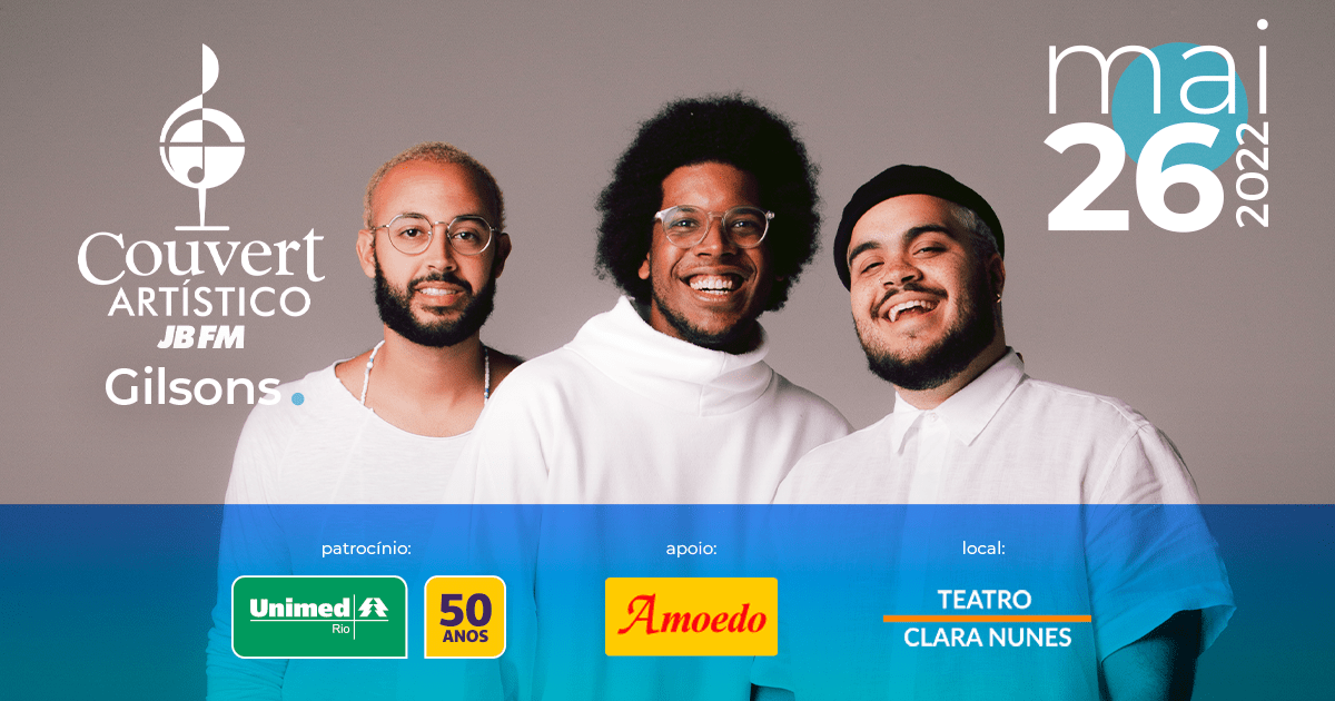 Promoções Couvert Artístico Gilsons Rádio JB FM 99,9 RJ & Online